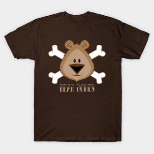 Bear Bones (text) T-Shirt